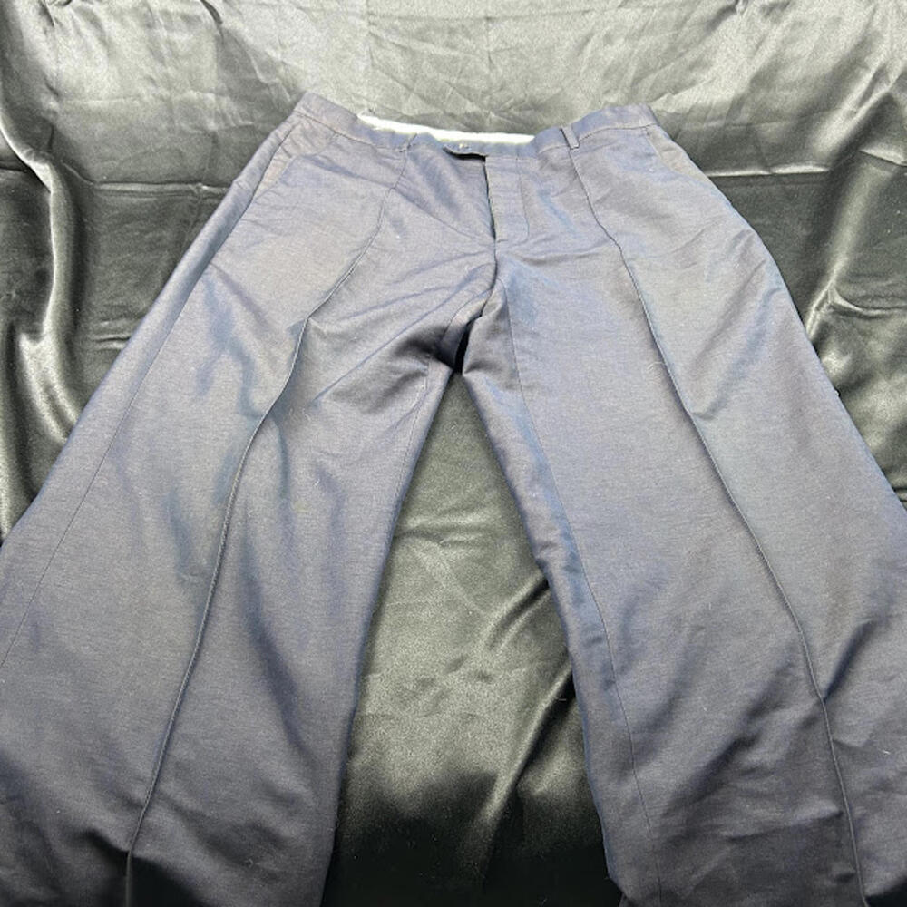 Testardi Men’s Dress‎ Pants 38L Navy Blue EUC
